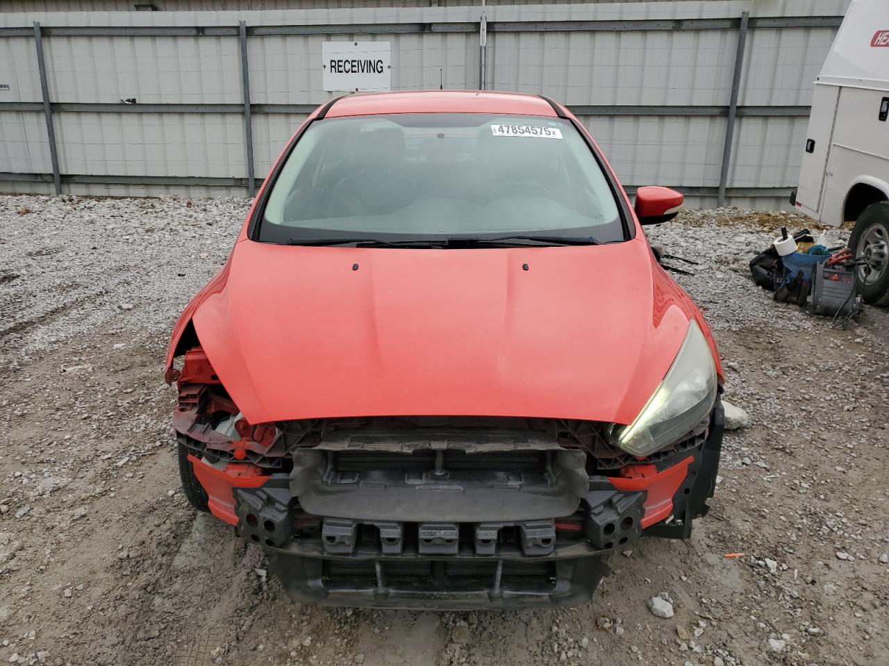 2015 Ford Focus VIN 1FADP3F27FL254082 Copart auction photo, front end / side damage thumbnail 5