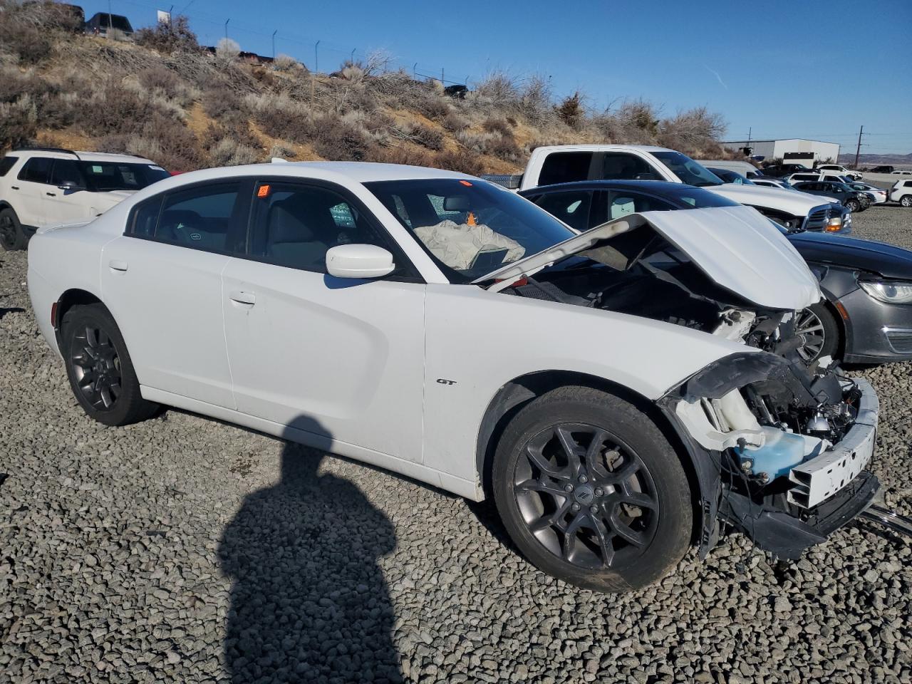 2018 Dodge Charger VIN 2C3CDXJG3JH248525 Copart auction photo, front end damage thumbnail 4