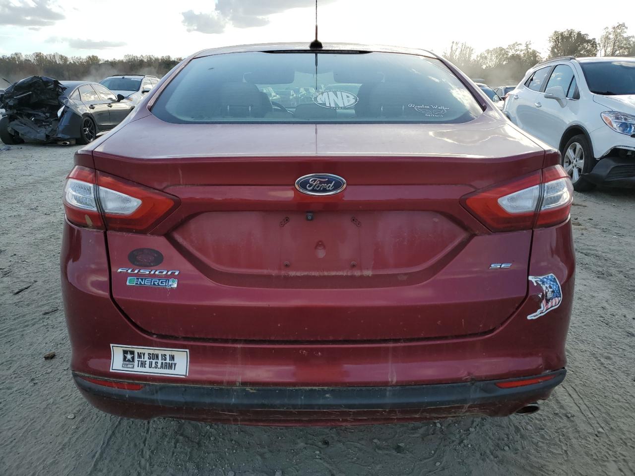 2014 Ford Fusion VIN 3FA6P0PU0ER311701 Copart auction photo, water/flood / minor dent/scratches damage thumbnail 6