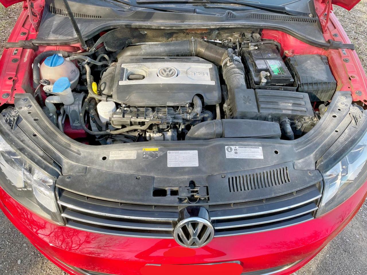 2014 Volkswagen Eos VIN WVWFW8AH3EV001617 Copart auction photo, normal wear / minor dent/scratches damage thumbnail 7