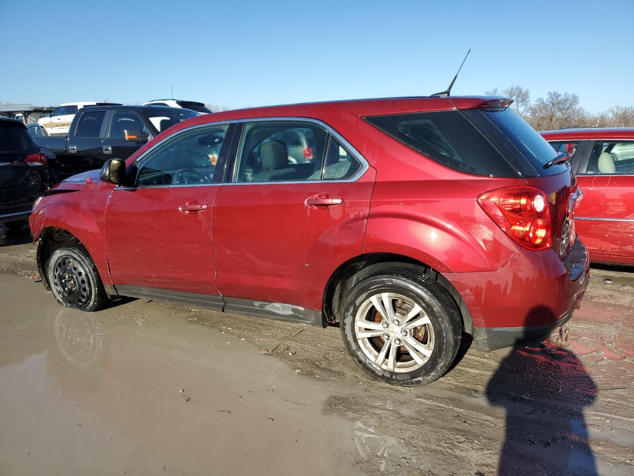 2010 Chevrolet Equinox VIN 2CNALBEW6A6310677 Copart auction photo, front end damage thumbnail 2