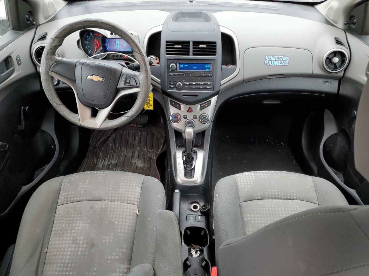 2015 Chevrolet Sonic VIN 1G1JA5SH8F4210292 Copart auction photo, front end / minor dent/scratches damage thumbnail 8