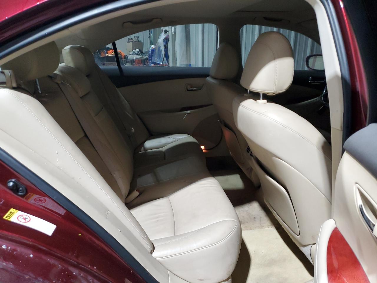 2008 Lexus ES VIN JTHBJ46G882172566 Copart auction photo, front end / side damage thumbnail 10