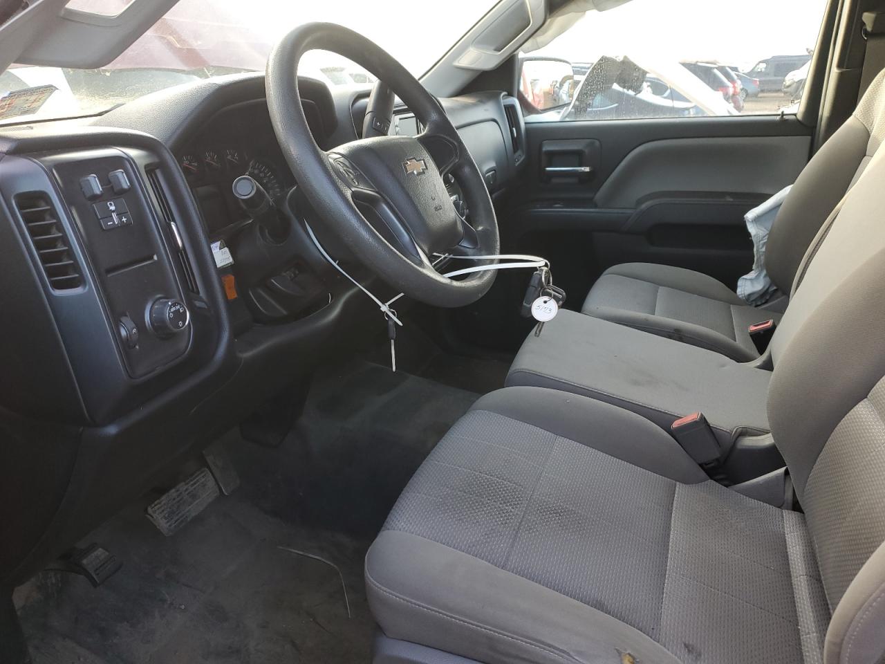 2015 Chevrolet Silverado VIN 1GC0CUEG1FZ120723 Copart auction photo, front end / side damage thumbnail 7