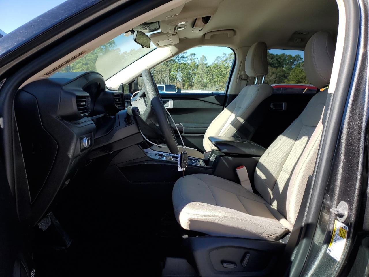2020 Ford Explorer VIN 1FMSK8BH9LGB55268 Copart auction photo, rear end / side damage thumbnail 7