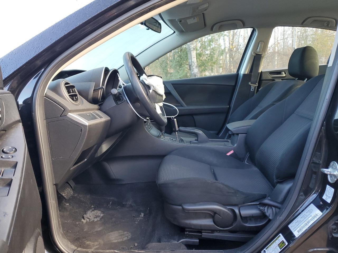 2013 Mazda 3 VIN JM1BL1UF7D1704961 Copart auction photo, front end / side damage thumbnail 7