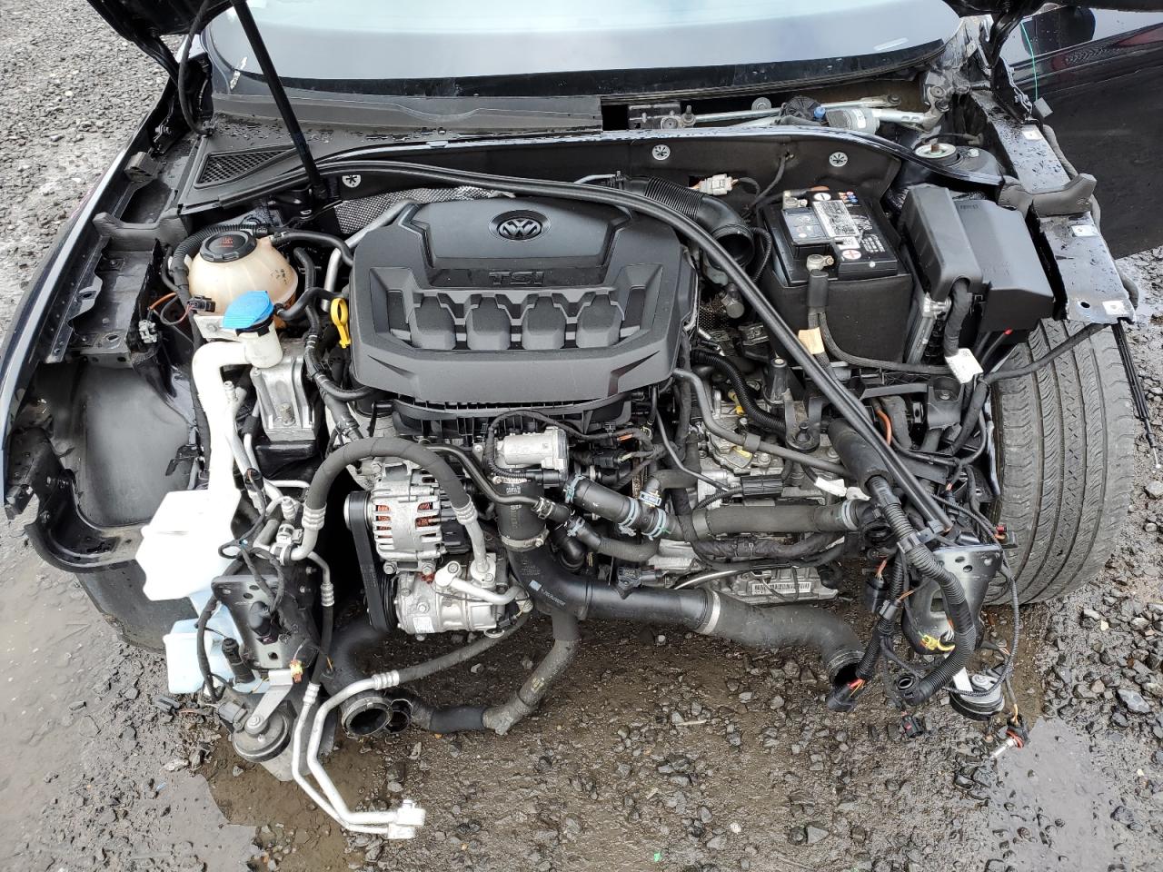 2018 Volkswagen Passat VIN 1VWBA7A3XJC027050 Copart auction photo, front end damage thumbnail 11