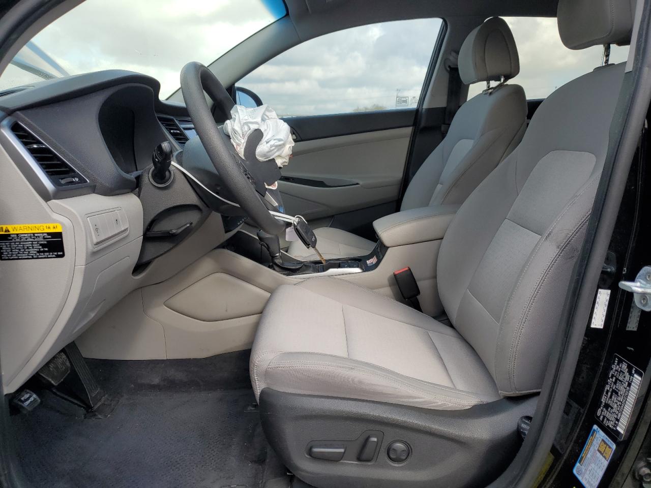 2017 Hyundai Tucson VIN KM8J33A42HU276078 Copart auction photo, front end / minor dent/scratches damage thumbnail 7