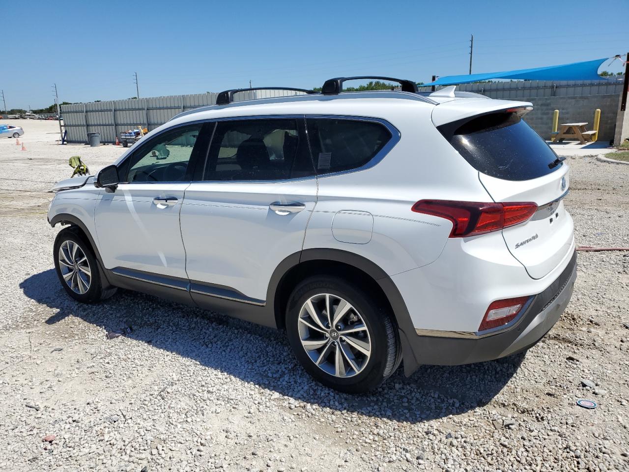 2020 Hyundai Santa Fe VIN 5NMS53AD2LH235470 Copart auction photo, front end damage thumbnail 2