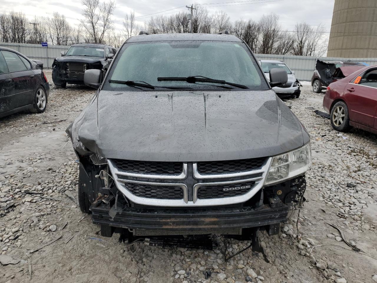 2012 Dodge Journey VIN 3C4PDCBGXCT184188 Copart auction photo, front end / rear end damage thumbnail 5