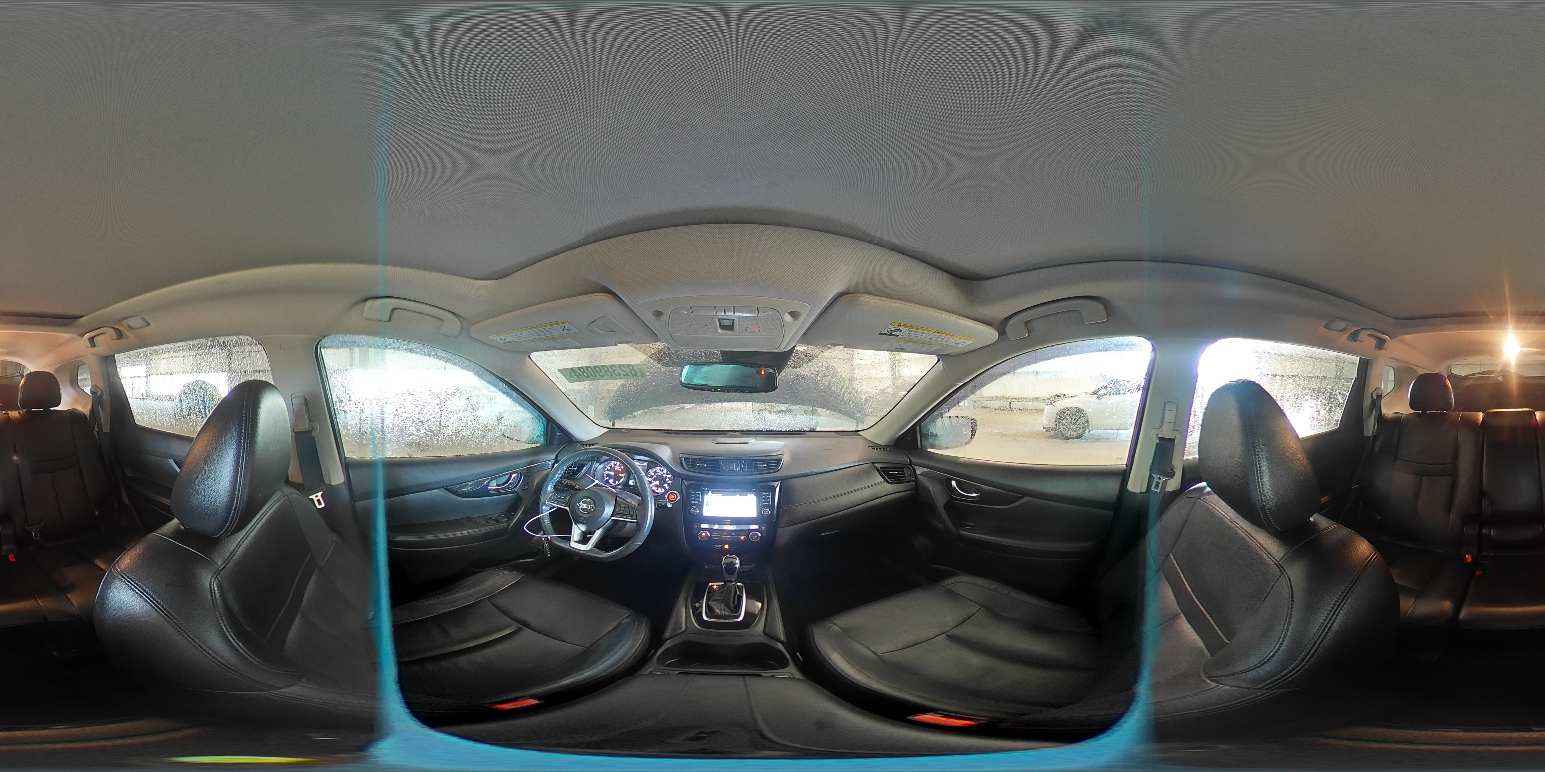 2017 Nissan Rogue VIN 5N1AT2MV2HC739731 Copart auction photo, front end damage thumbnail 14