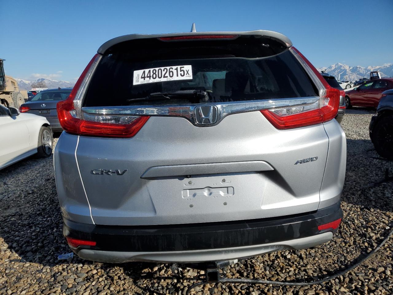 2017 Honda CR-V VIN 5J6RW2H85HL001046 Copart auction photo, front end / side damage thumbnail 6