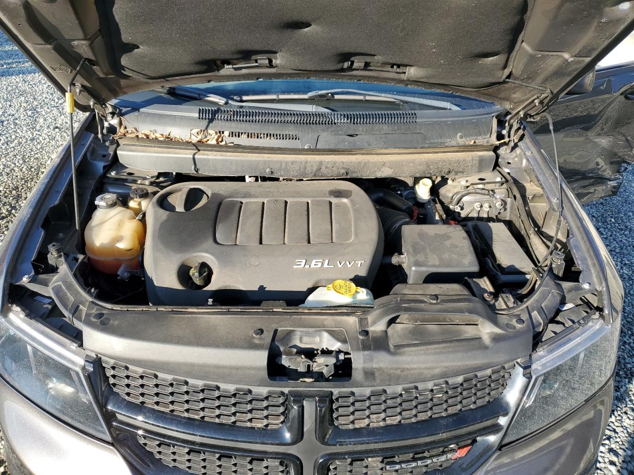 2015 Dodge Journey VIN 3C4PDCGG7FT547110 Copart auction photo, side damage thumbnail 14