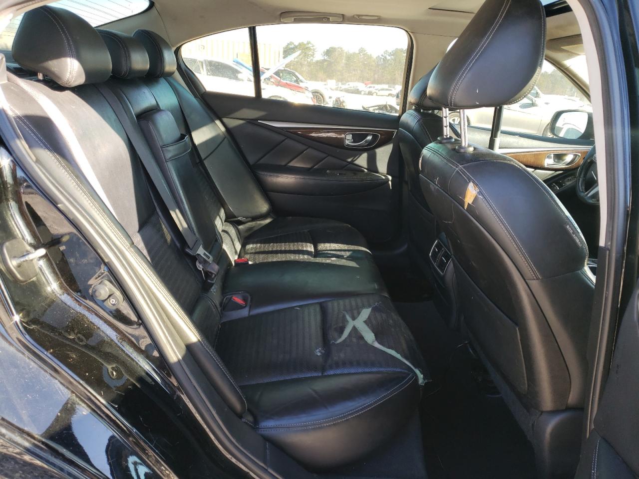 2015 Infiniti Q50 VIN JN1BV7AP9FM352268 Copart auction photo, front end / undercarriage damage thumbnail 10