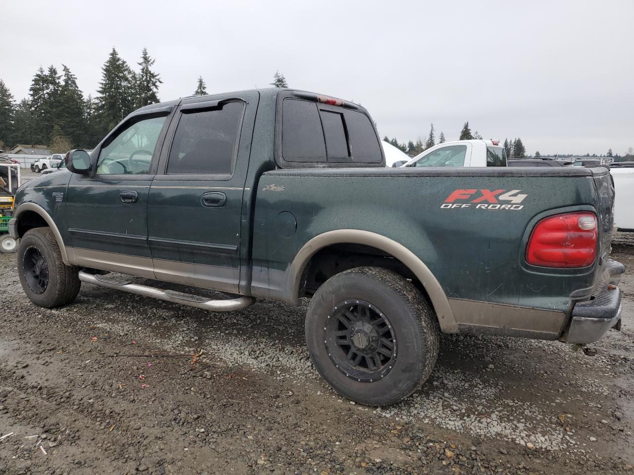 2003 Ford F-150 VIN 1FTRW08L93KD70697 Copart auction photo, side / rear end damage thumbnail 2