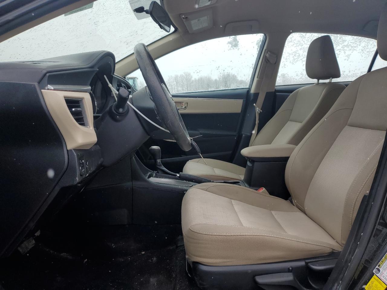 2015 Toyota Corolla VIN 2T1BURHE4FC460651 Copart auction photo, front end / rear end damage thumbnail 7