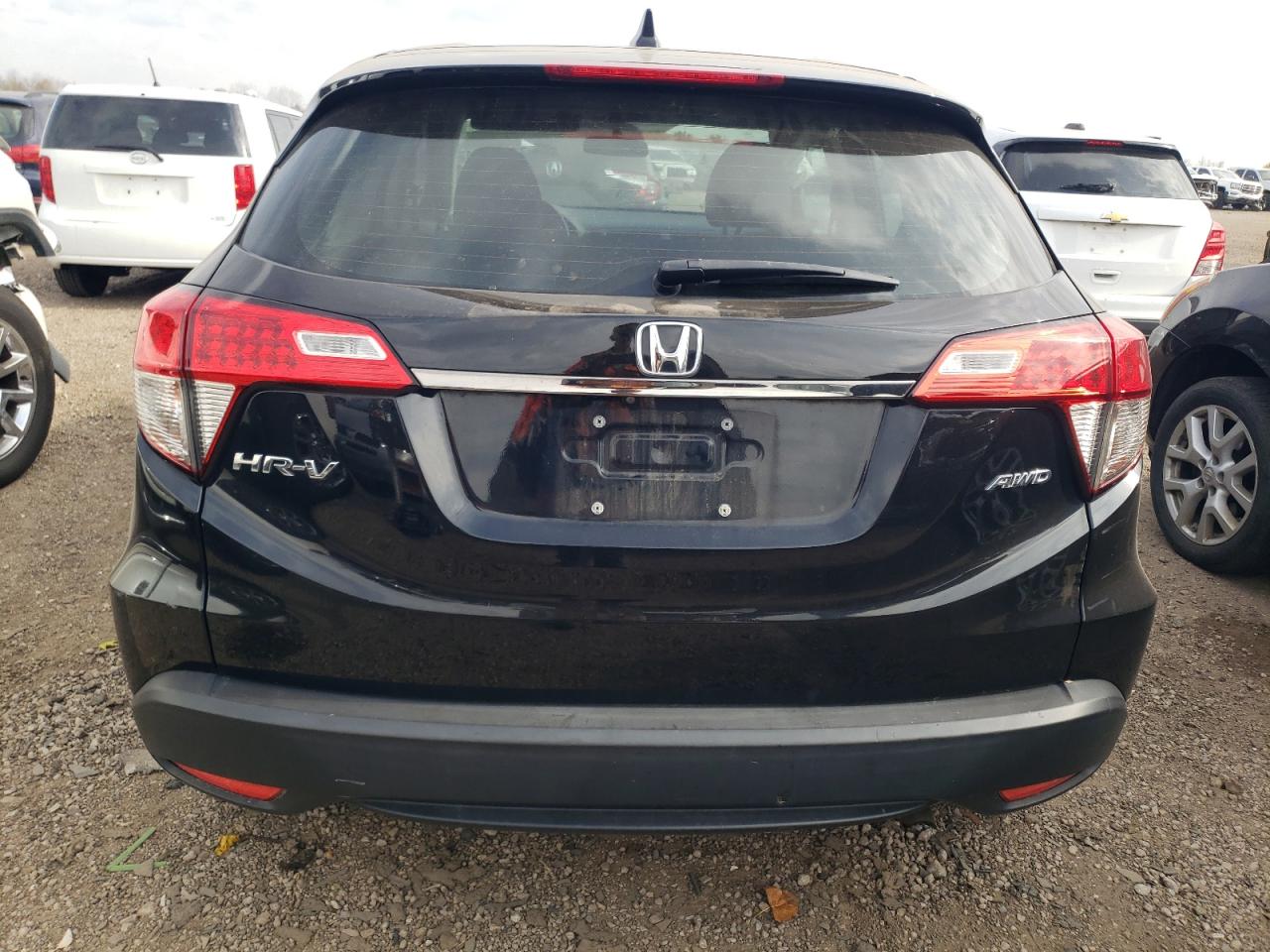 2020 Honda HR-V VIN 3CZRU6H35LG702712 Copart auction photo, side / front end damage thumbnail 6