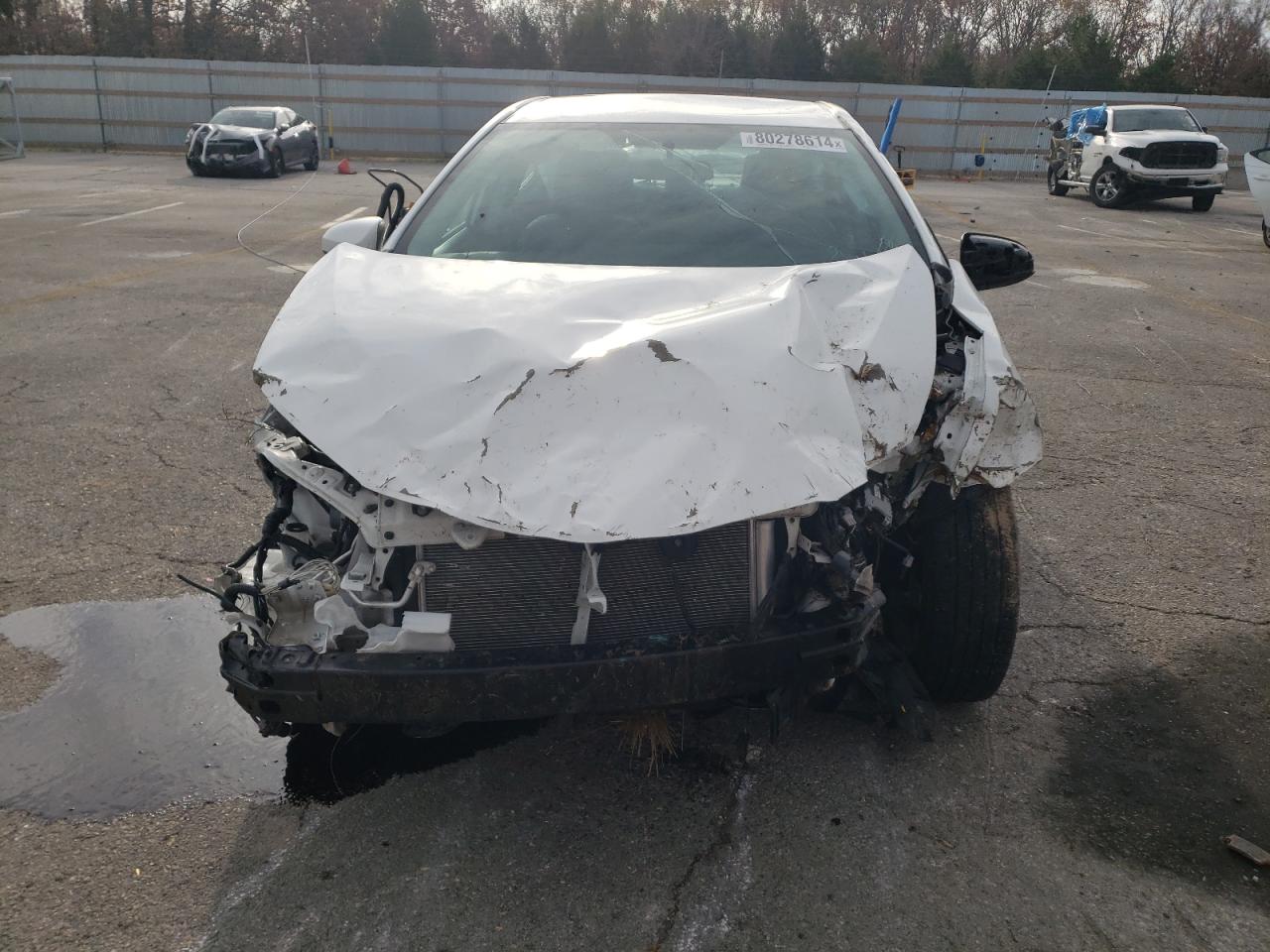 2015 Toyota Corolla VIN 5YFBURHE5FP349039 Copart auction photo, front end / top/roof damage thumbnail 5
