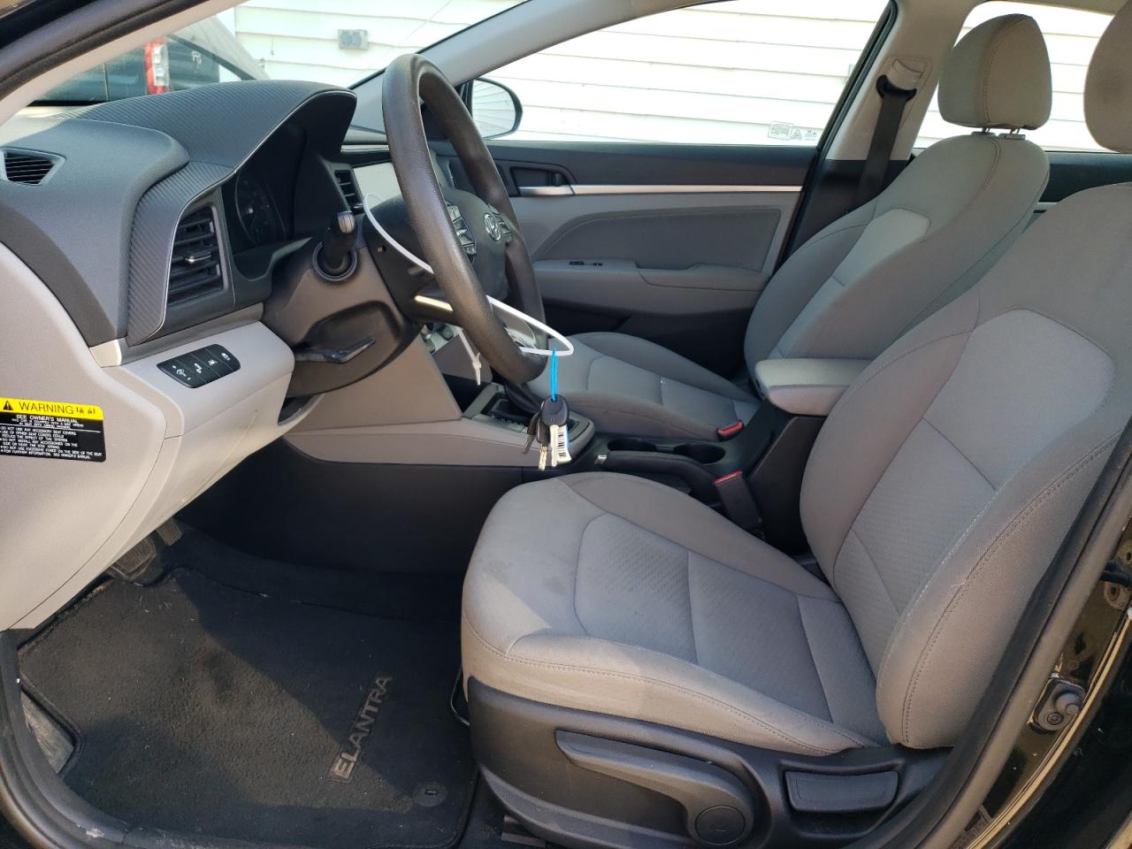 2019 Hyundai Elantra VIN 5NPD84LF8KH412741 Copart auction photo, vandalism damage thumbnail 7