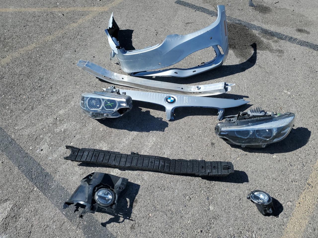 2018 BMW 4er VIN WBA4J1C52JBG77164 Copart auction photo, front end damage thumbnail 14