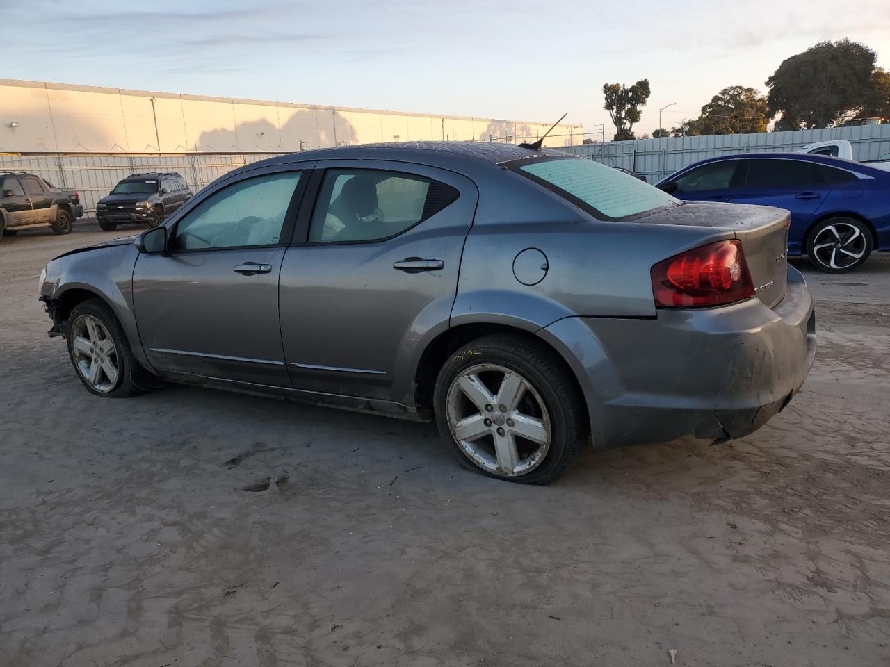 2011 Dodge Avenger VIN 1B3BD1FBXBN589044 Copart auction photo, front end / rear end damage thumbnail 2