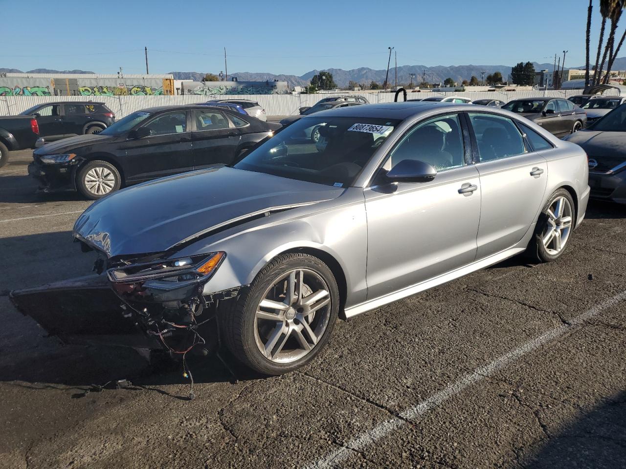 2016 Audi A6 VIN WAUGFAFC7GN020227