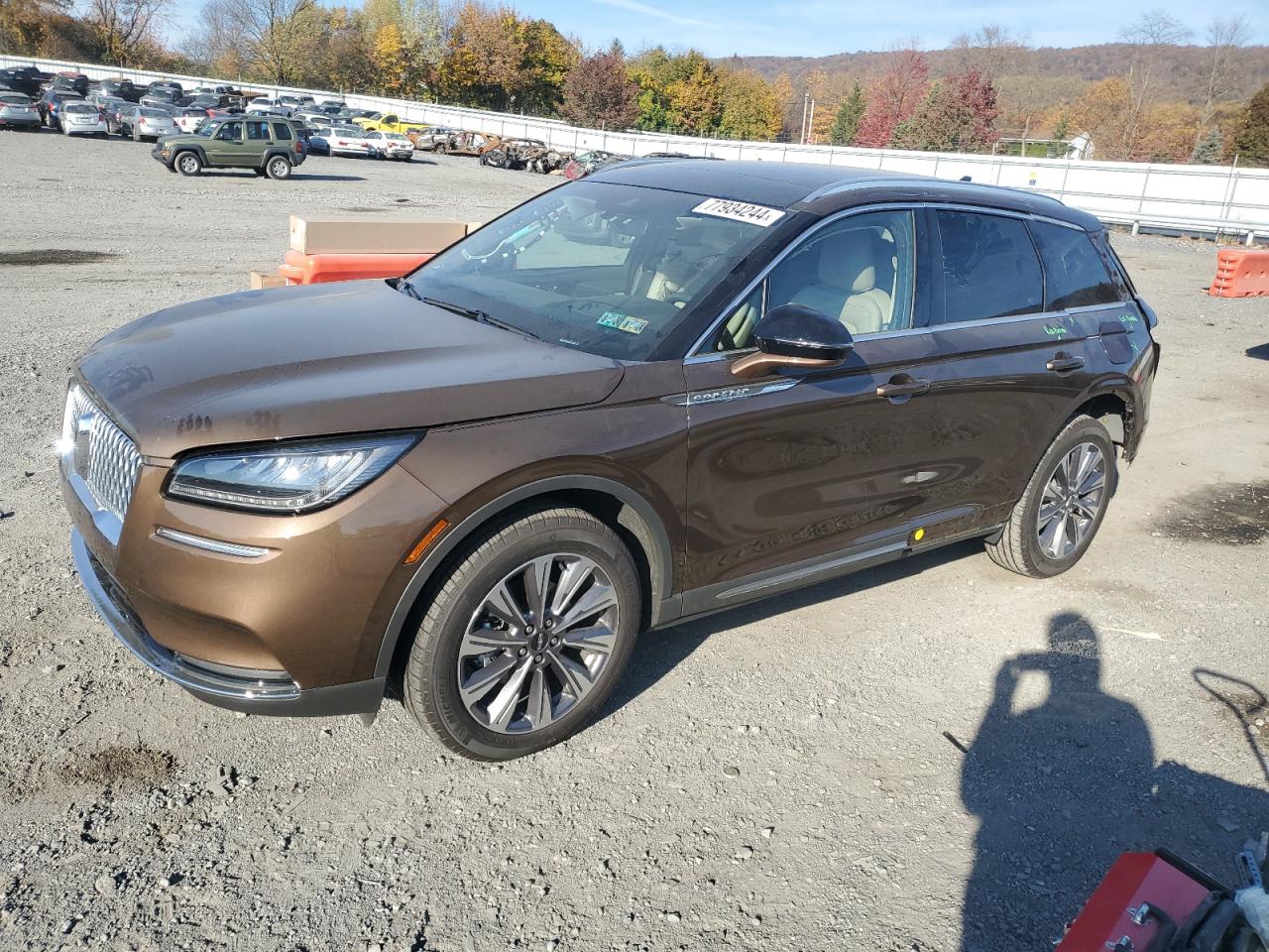 2022 Lincoln Corsair VIN 5LMCJ2D93NUL22493