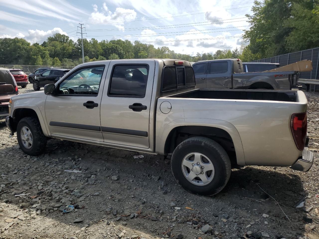 2008 GMC Canyon VIN 1GTDT43E288212029 Copart auction photo, front end damage thumbnail 2