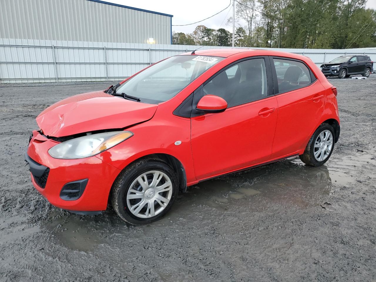 2012 Mazda 2 VIN JM1DE1KY2C0150210