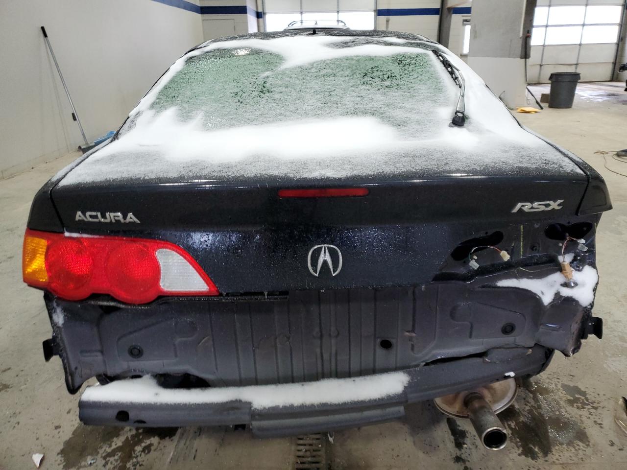 2004 Acura RSX VIN JH4DC54854S006357 Copart auction photo, rear end damage thumbnail 6