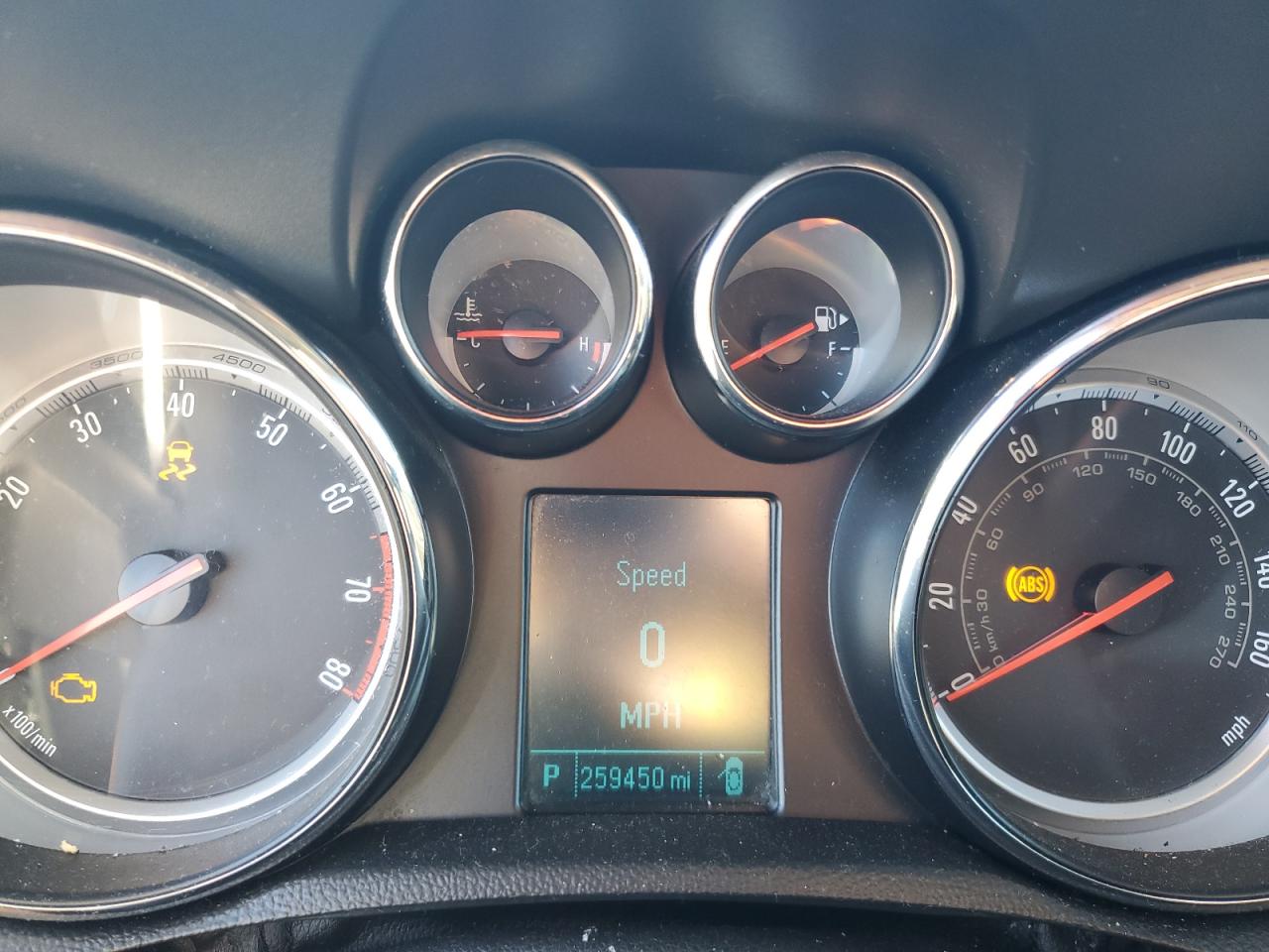 2014 Buick Encore VIN KL4CJCSB3EB724488 Copart auction photo, mechanical / normal wear damage thumbnail 9