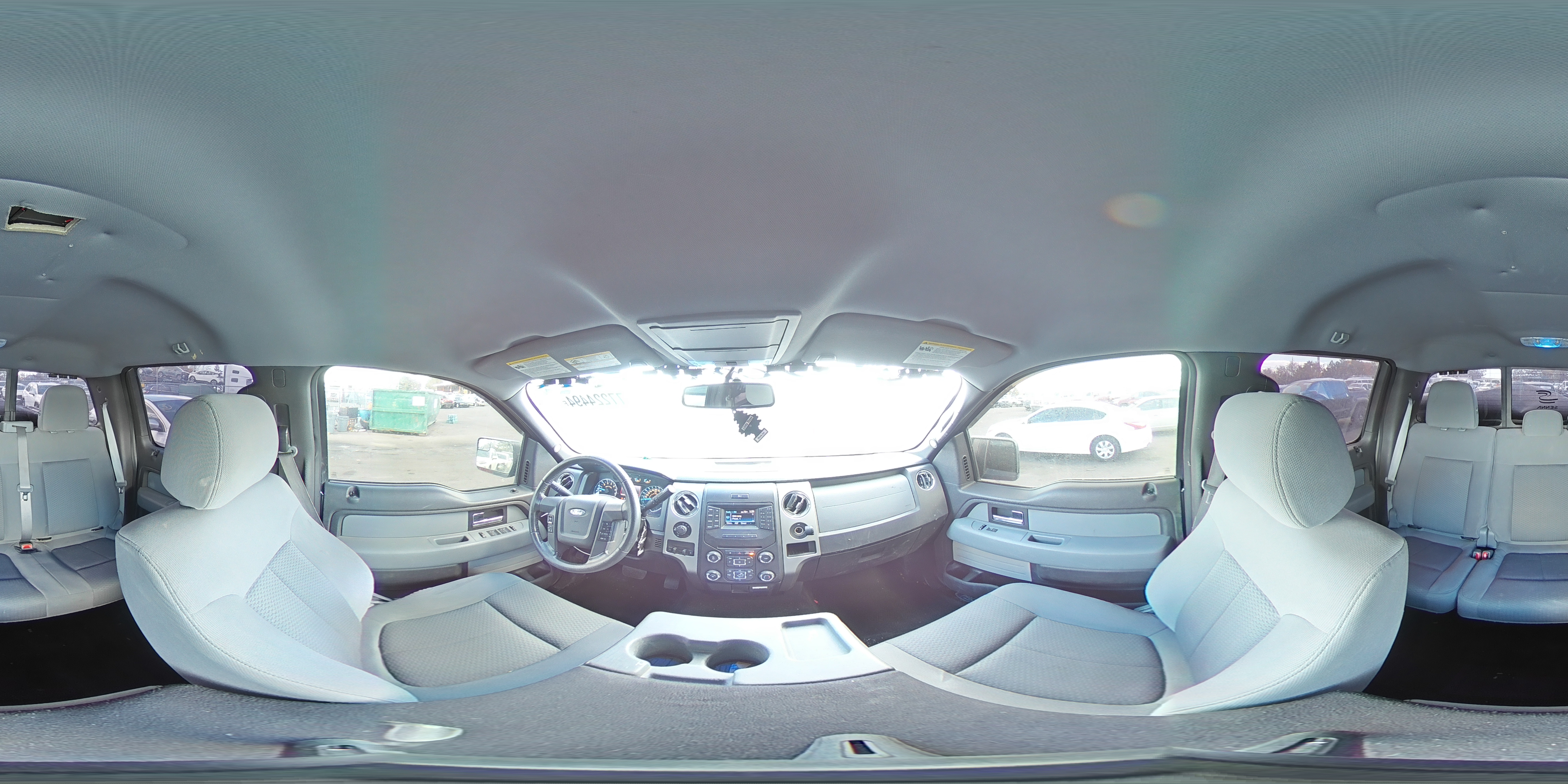2013 Ford F-150 VIN 1FTFW1EF0DKD73206 Copart auction photo, front end / side damage thumbnail 13