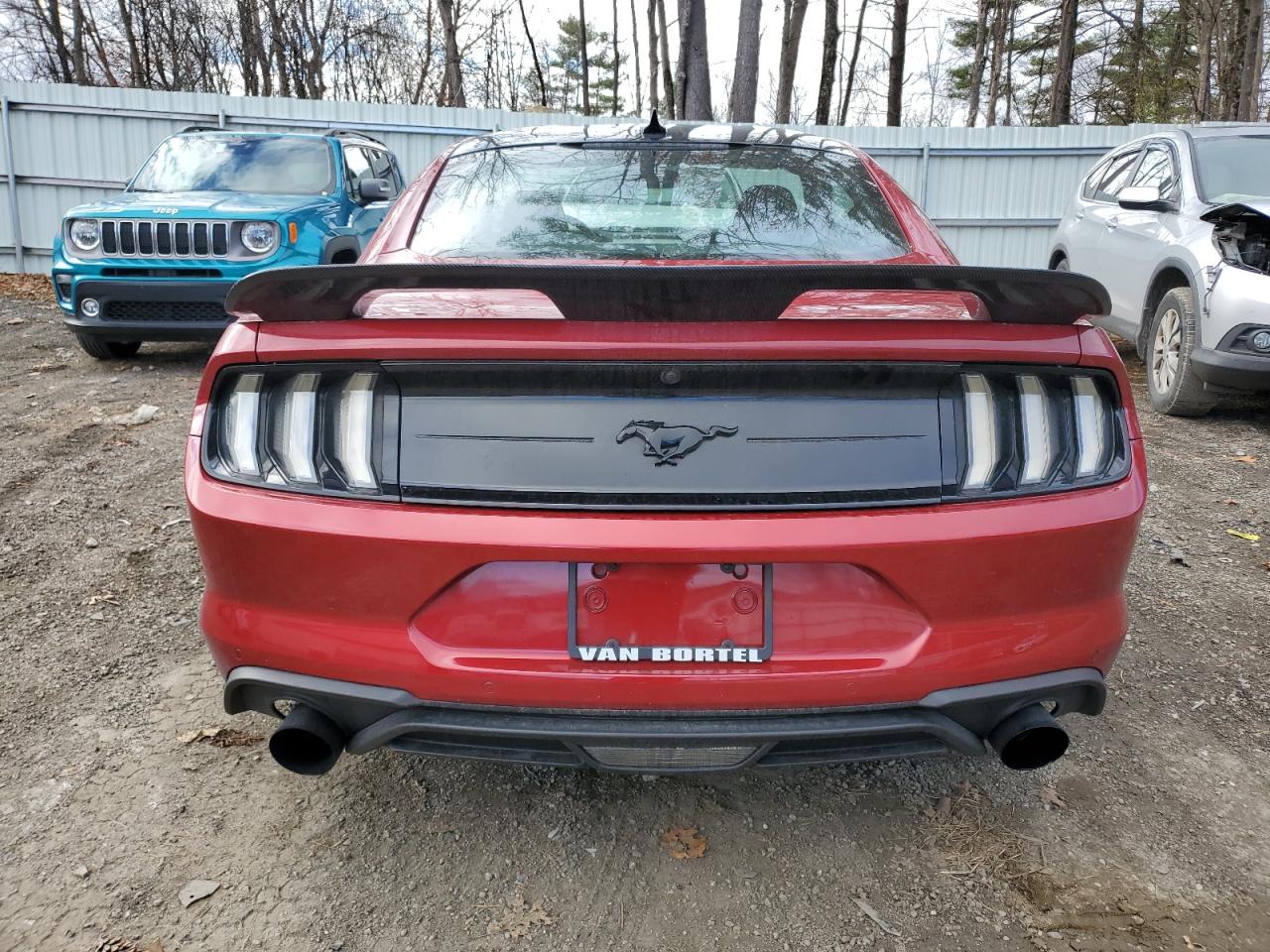 2020 Ford Mustang VIN 1FA6P8TH0L5154131 Copart auction photo, front end / minor dent/scratches damage thumbnail 6