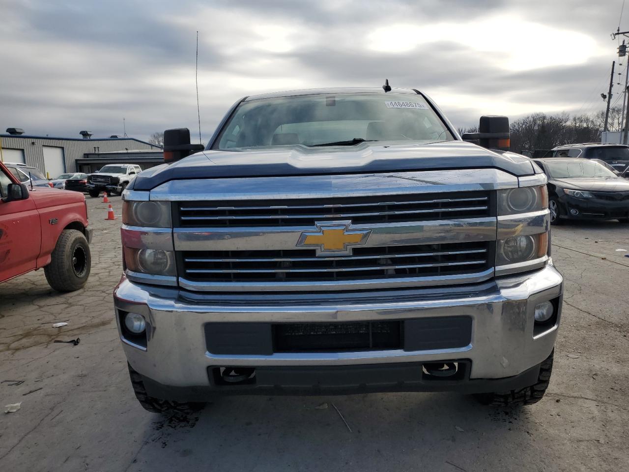 2015 Chevrolet Silverado VIN 1GC1KVEG1FF554235 Copart auction photo, side damage thumbnail 5
