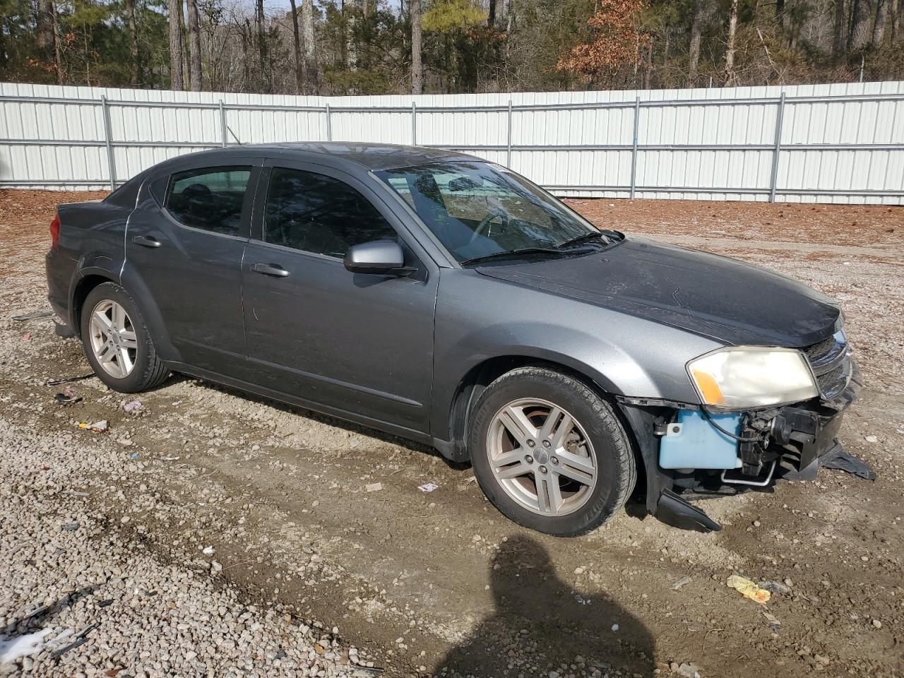 2012 Dodge Avenger VIN 1C3CDZCBXCN137994 Copart auction photo, front end damage thumbnail 4