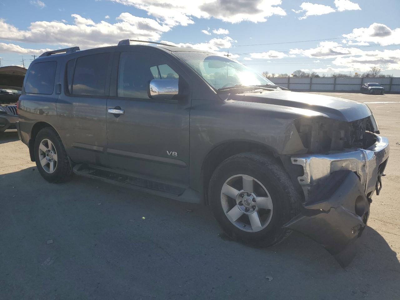 2006 Nissan Armada VIN 5N1AA08B46N725647 Copart auction photo, front end damage thumbnail 4