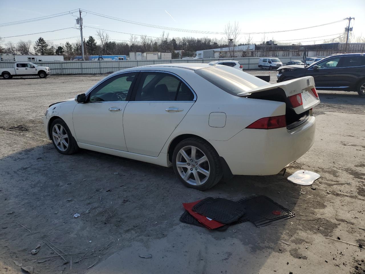 2005 Acura TSX VIN JH4CL96875C026508 Copart auction photo, front end damage thumbnail 2