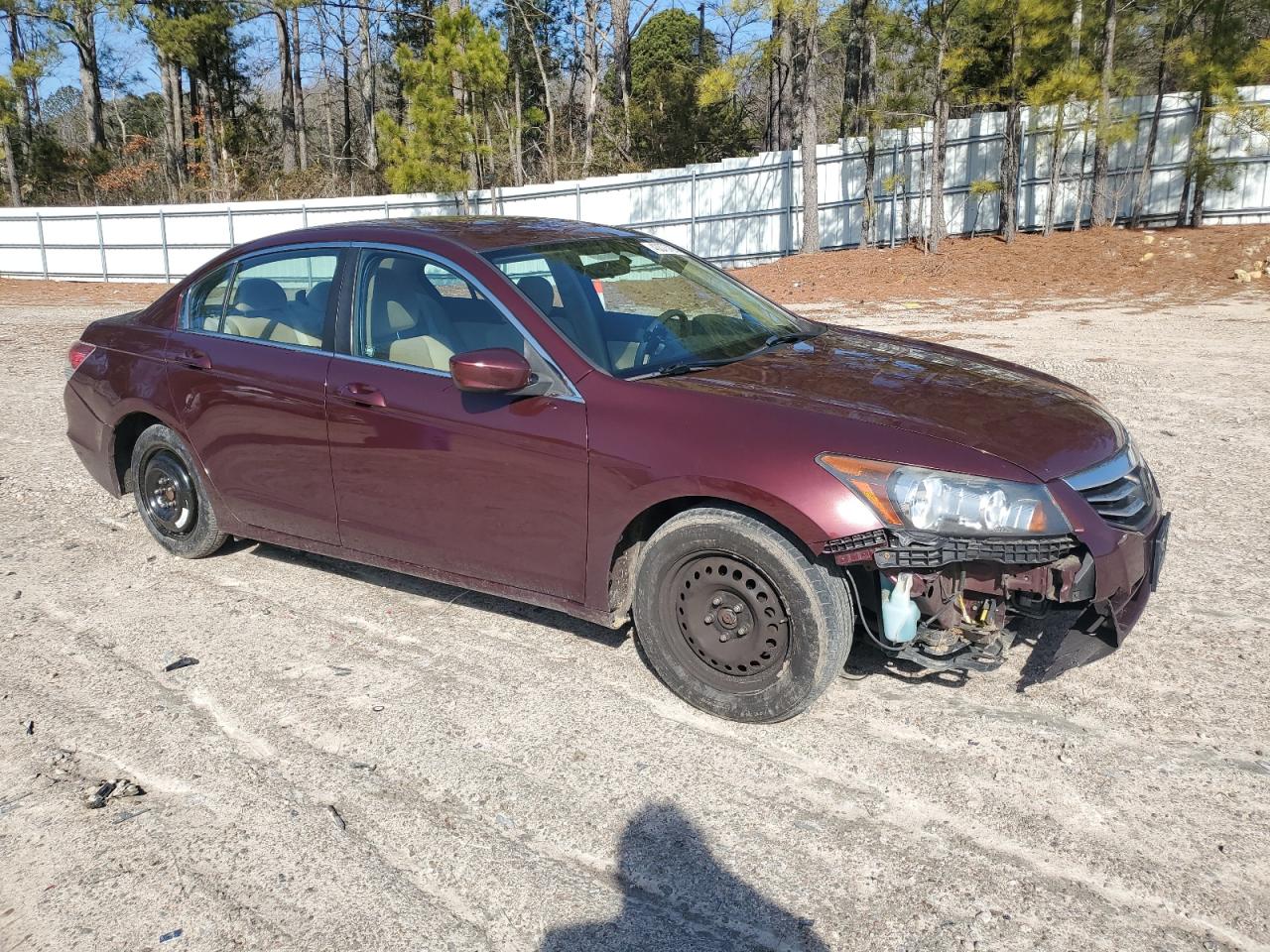 2012 Honda Accord VIN 1HGCP2F30CA129216 Copart auction photo, front end / minor dent/scratches damage thumbnail 4