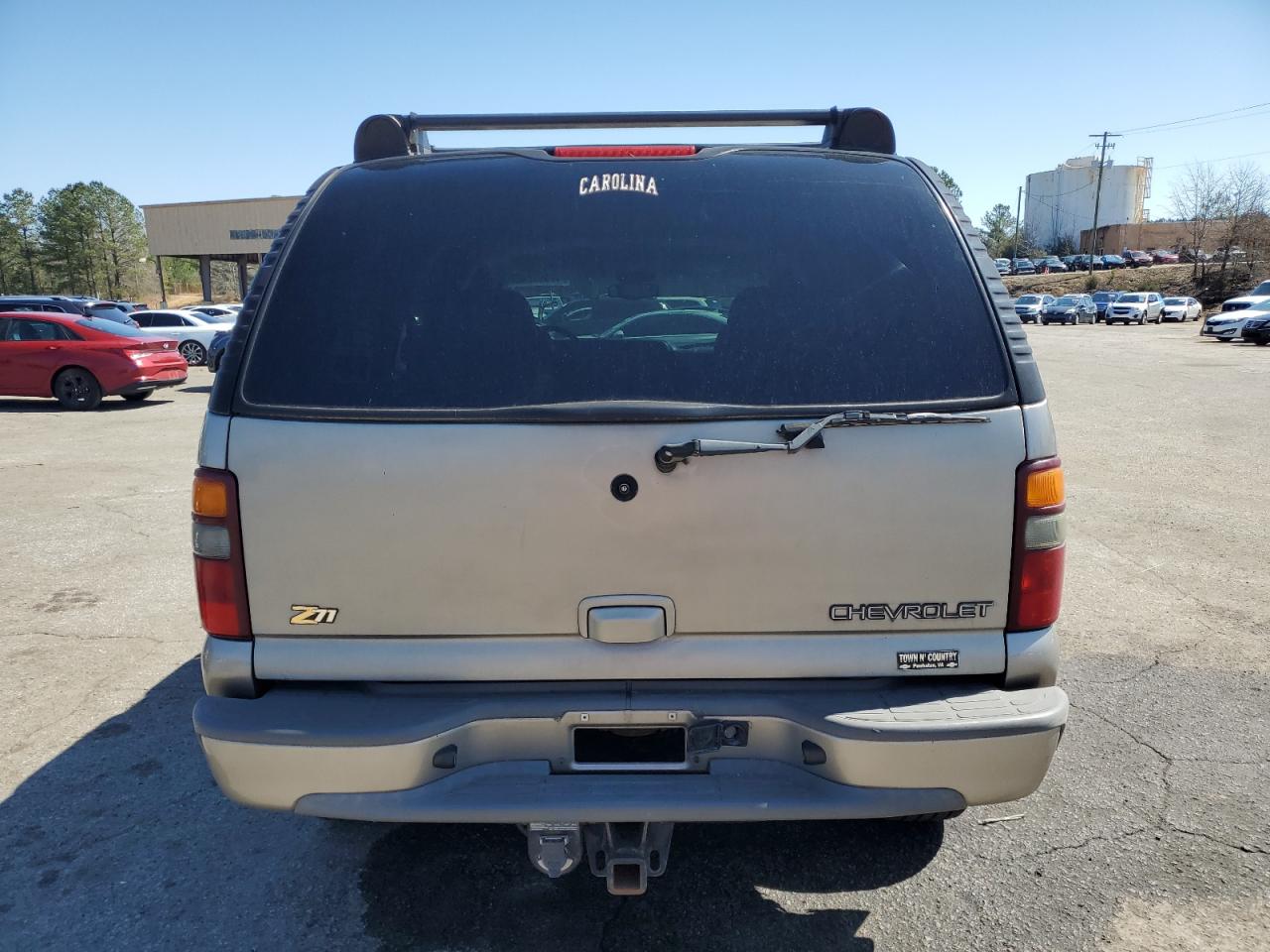 2002 Chevrolet Tahoe VIN 1GNEK13ZX2R238783 Copart auction photo, front end / minor dent/scratches damage thumbnail 6