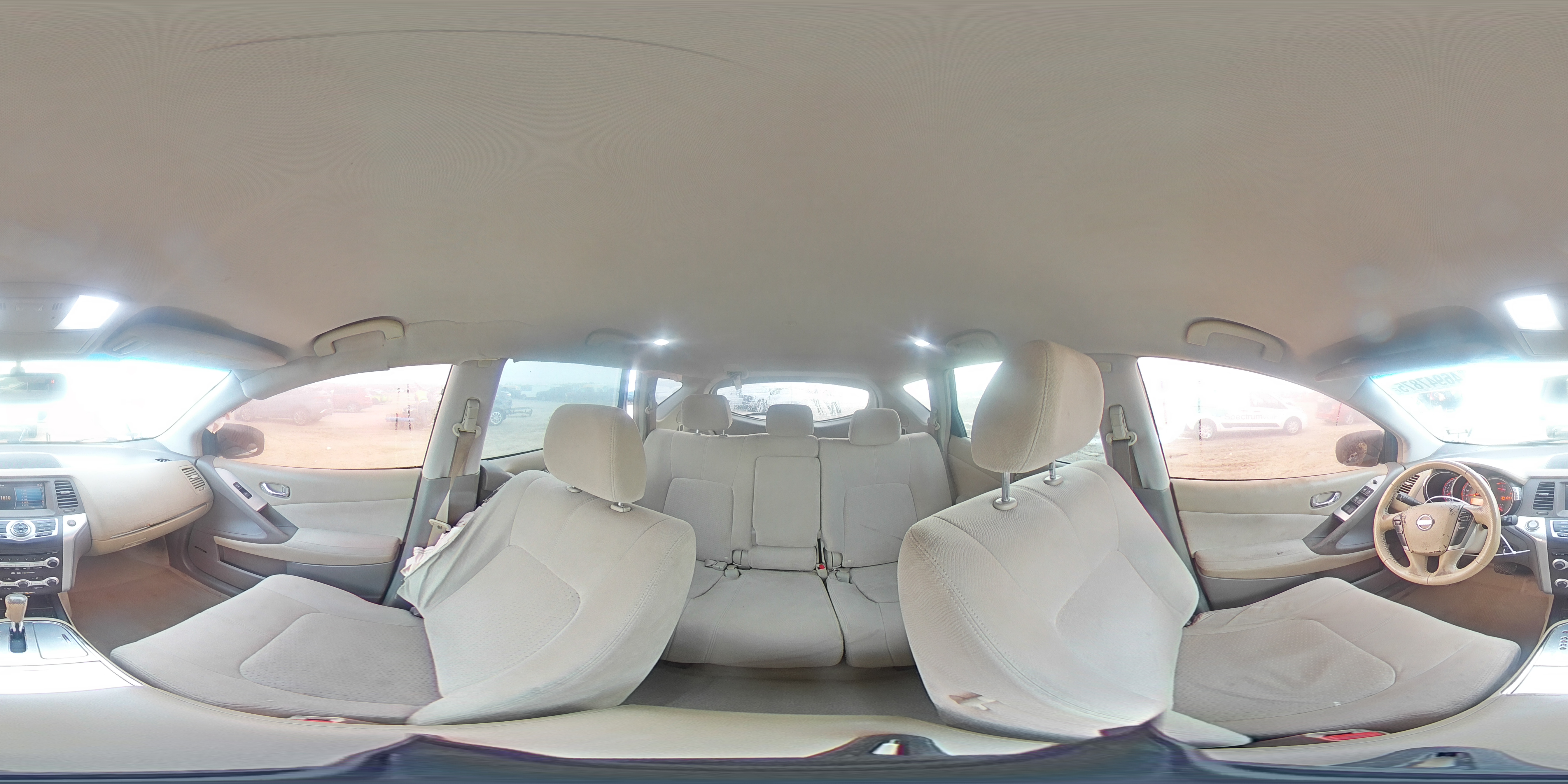2009 Nissan Murano VIN JN8AZ18UX9W023971 Copart auction photo, front end / side damage thumbnail 14