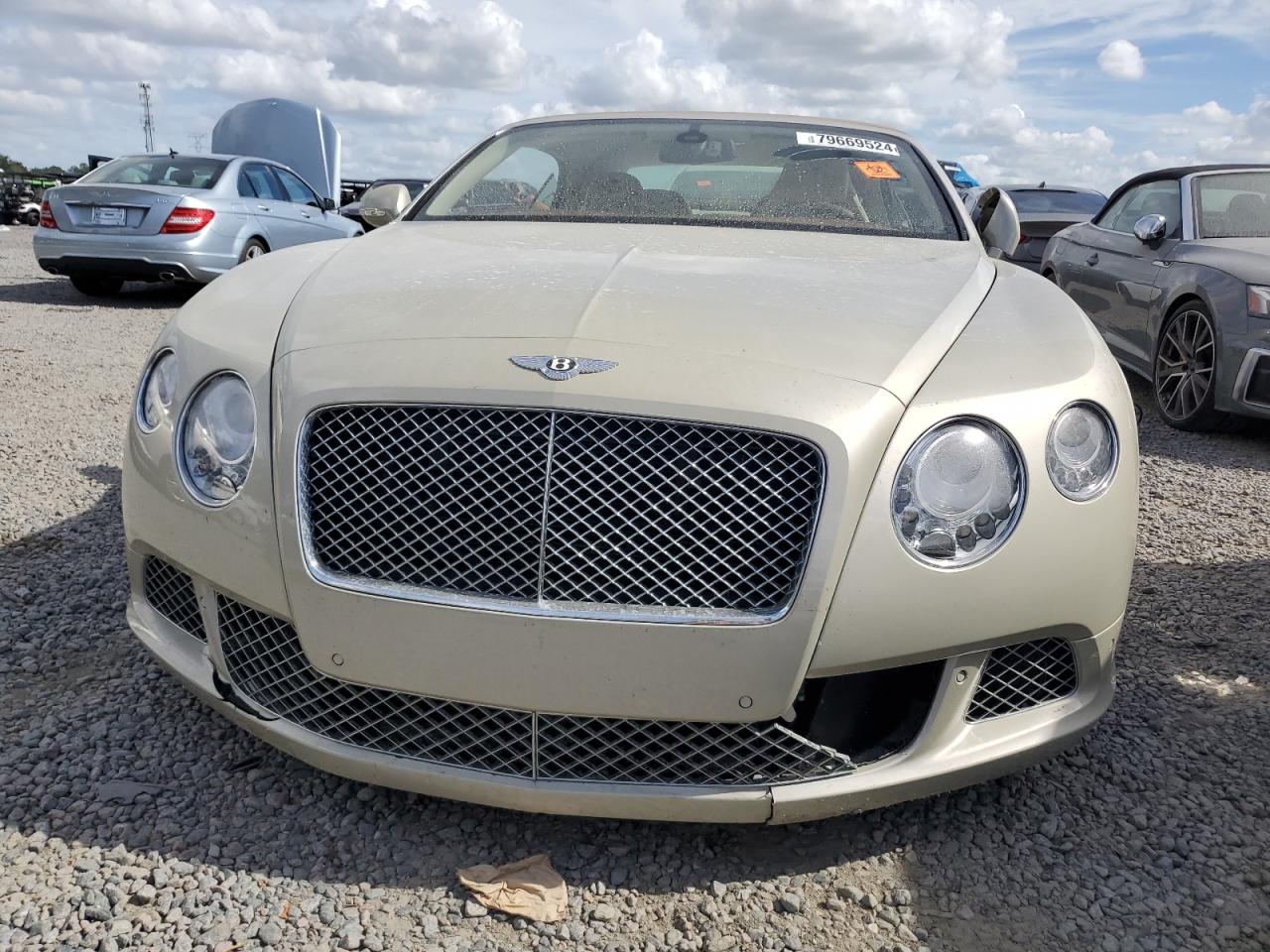 2013 Bentley Continental VIN SCBGR3ZA5DC080940 Copart auction photo, water/flood damage thumbnail 5