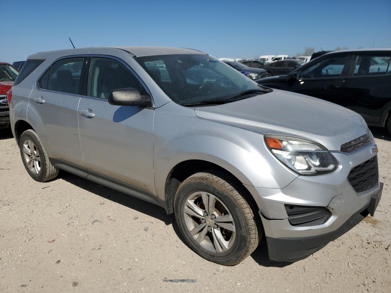 2017 Chevrolet Equinox VIN 2GNALBEK6H1609909 Copart auction photo, front end / hail damage thumbnail 4