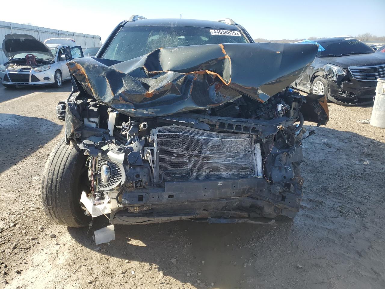 2013 KIA Sorento VIN 5XYKU3A29DG327429 Copart auction photo, front end damage thumbnail 5