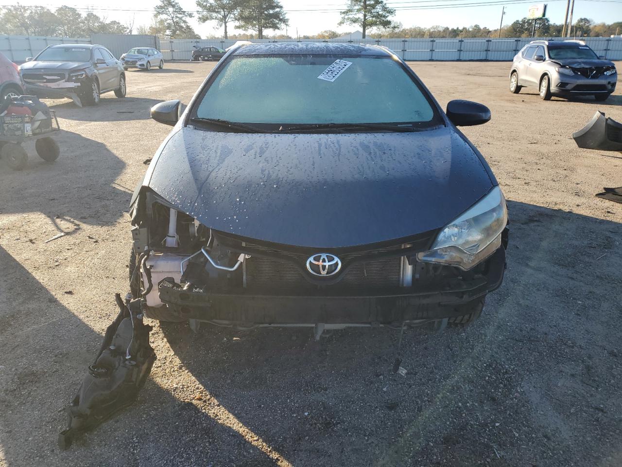 2015 Toyota Corolla VIN 2T1BURHE9FC307795 Copart auction photo, all over damage thumbnail 5