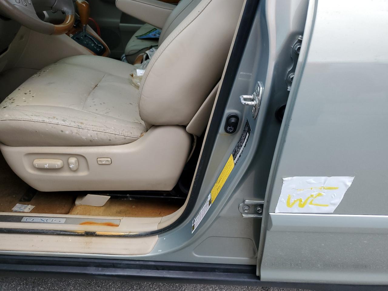 2009 Lexus RX VIN 2T2GK31U79C075739 Copart auction photo, water/flood damage thumbnail 13