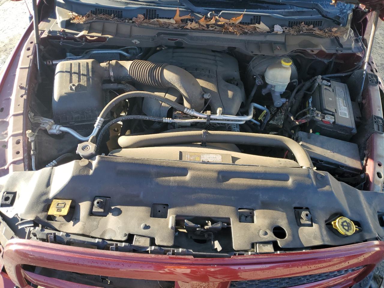 2014 RAM 1500 VIN 1C6RR7KT7ES447389 Copart auction photo, front end damage thumbnail 13