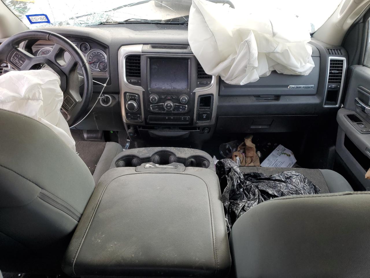2019 RAM 1500 VIN 1C6RR7TT4KS606086 Copart auction photo, all over damage thumbnail 8