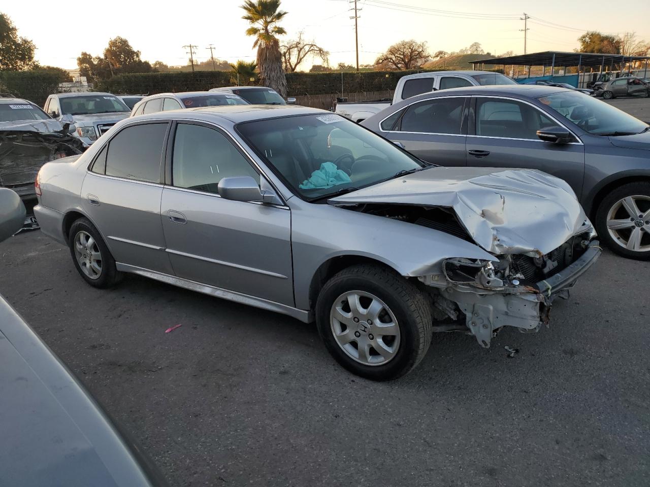 2001 Honda Accord VIN JHMCG66081C004931 Copart auction photo, front end / mechanical damage thumbnail 4