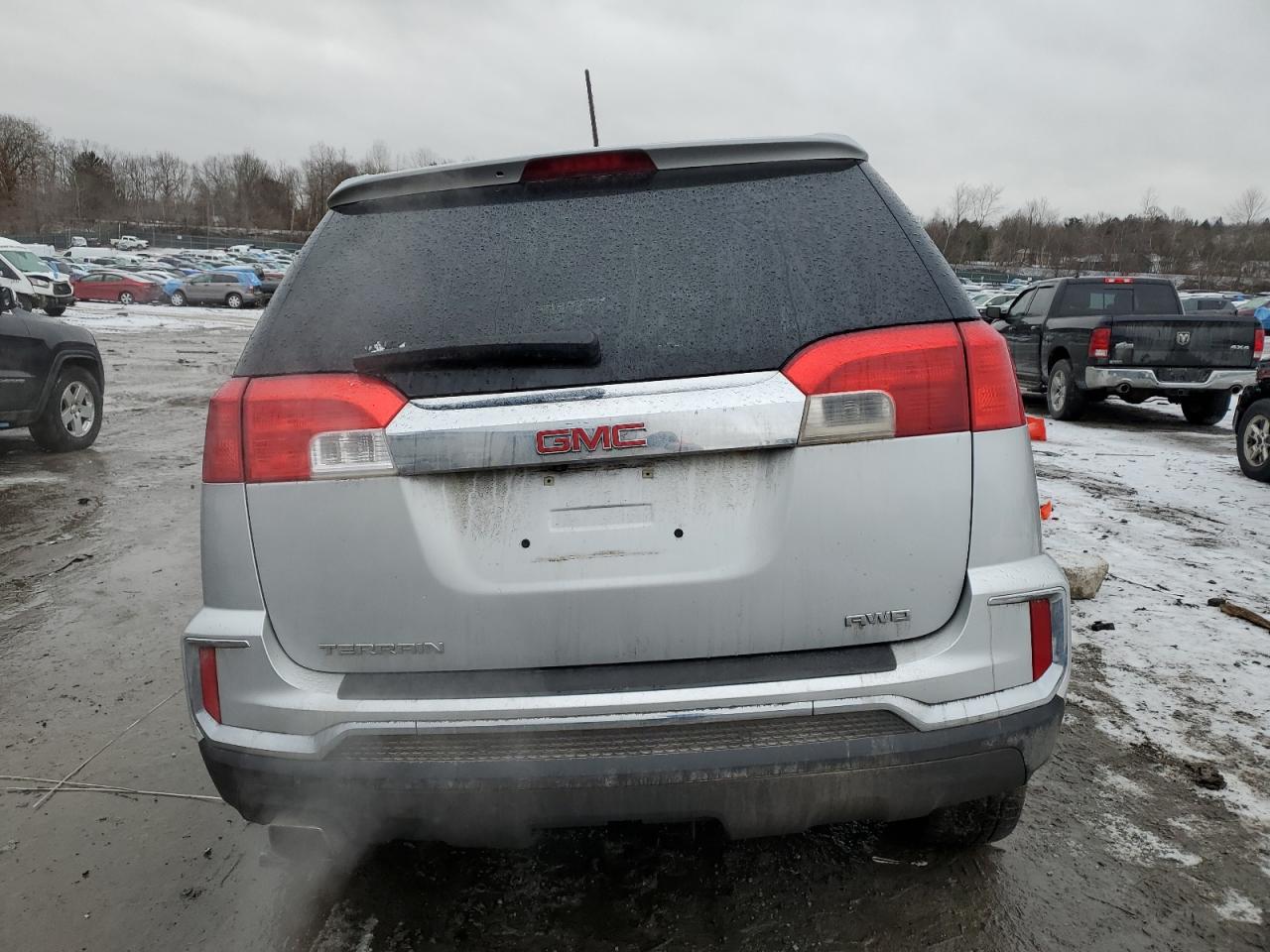 2017 GMC Terrain VIN 2GKFLTEK6H6353444 Copart auction photo, front end damage thumbnail 6