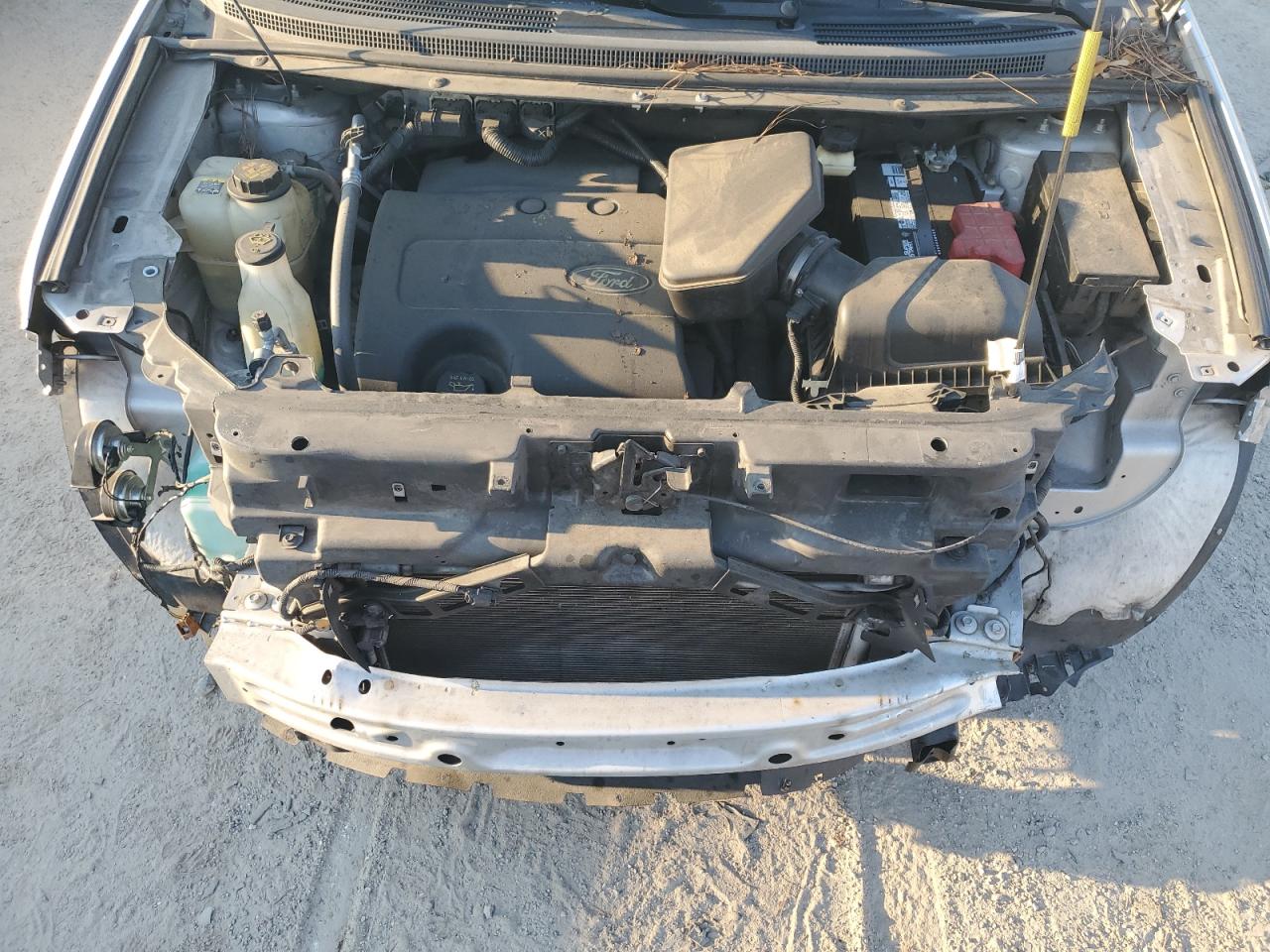 2013 Ford Edge VIN 2FMDK3KC8DBE02367 Copart auction photo, front end damage thumbnail 12